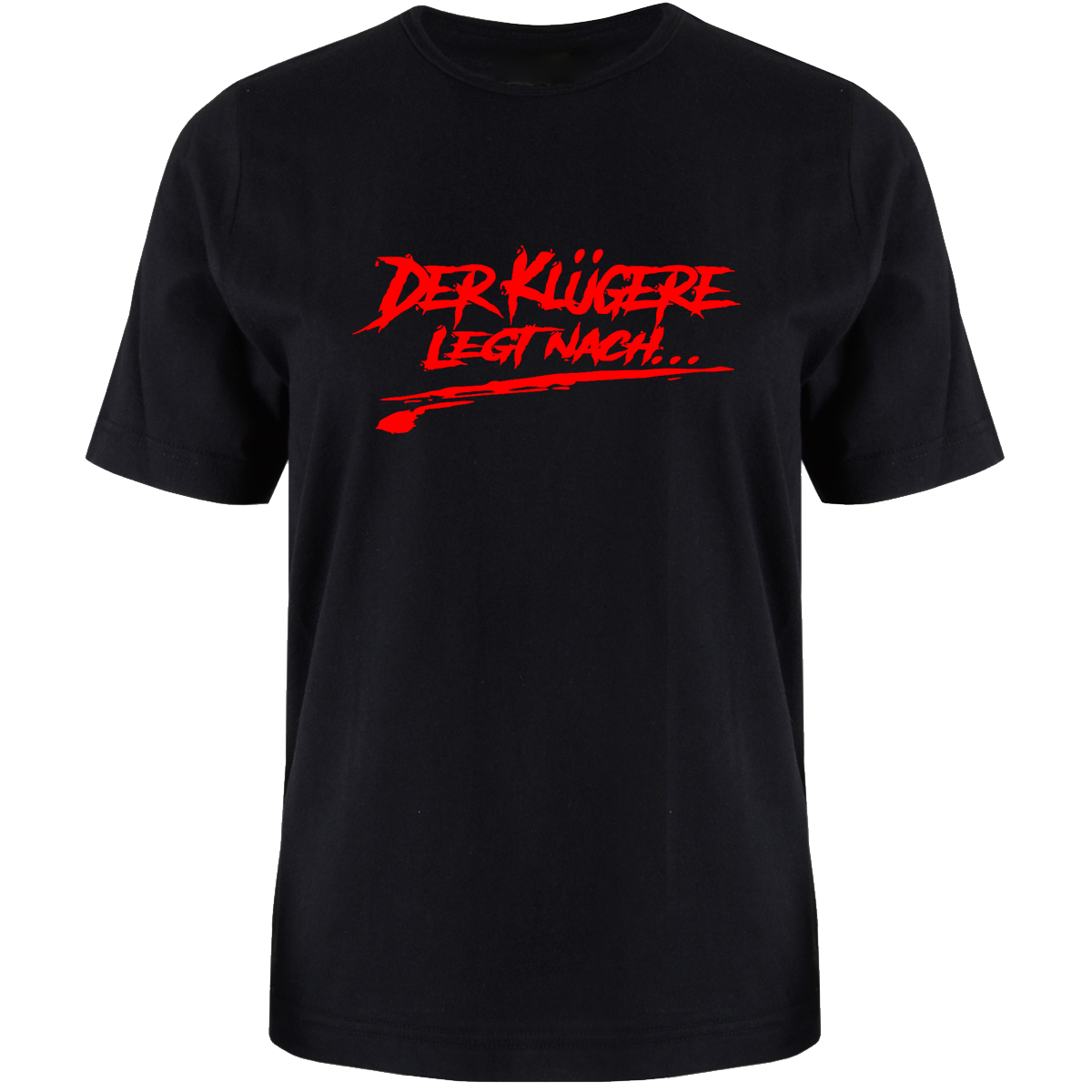 Bild von DER KLÜGERE - SHIRT (schwarz)