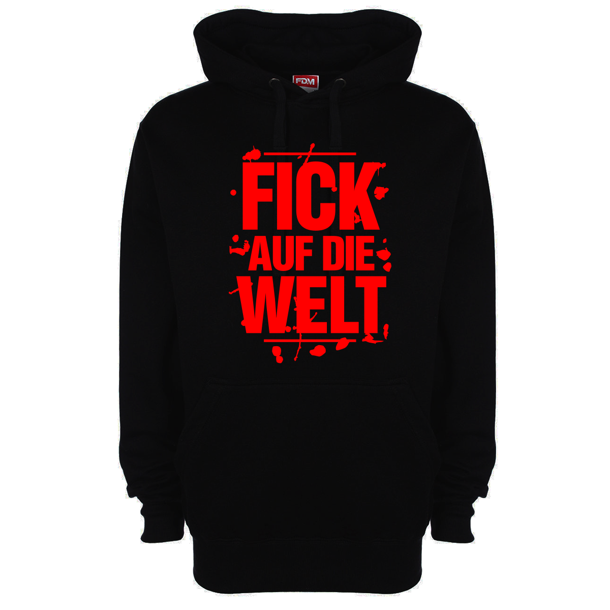 Bild von FICK AUF DIE WELT - HOODY [schwarz]