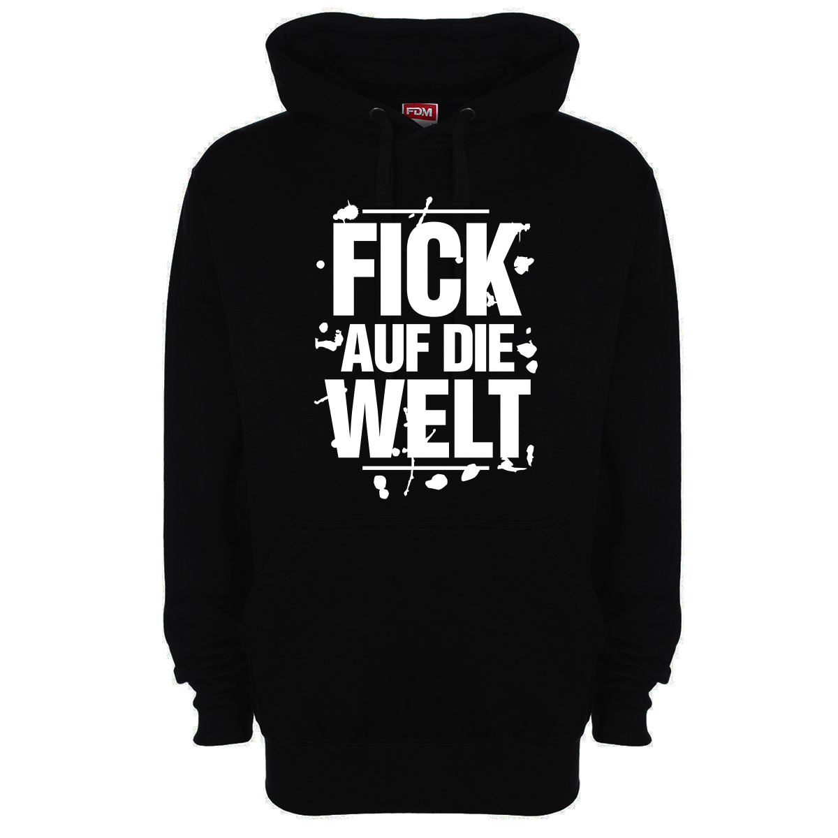 Bild von FICK AUF DIE WELT - HOODY [schwarz]