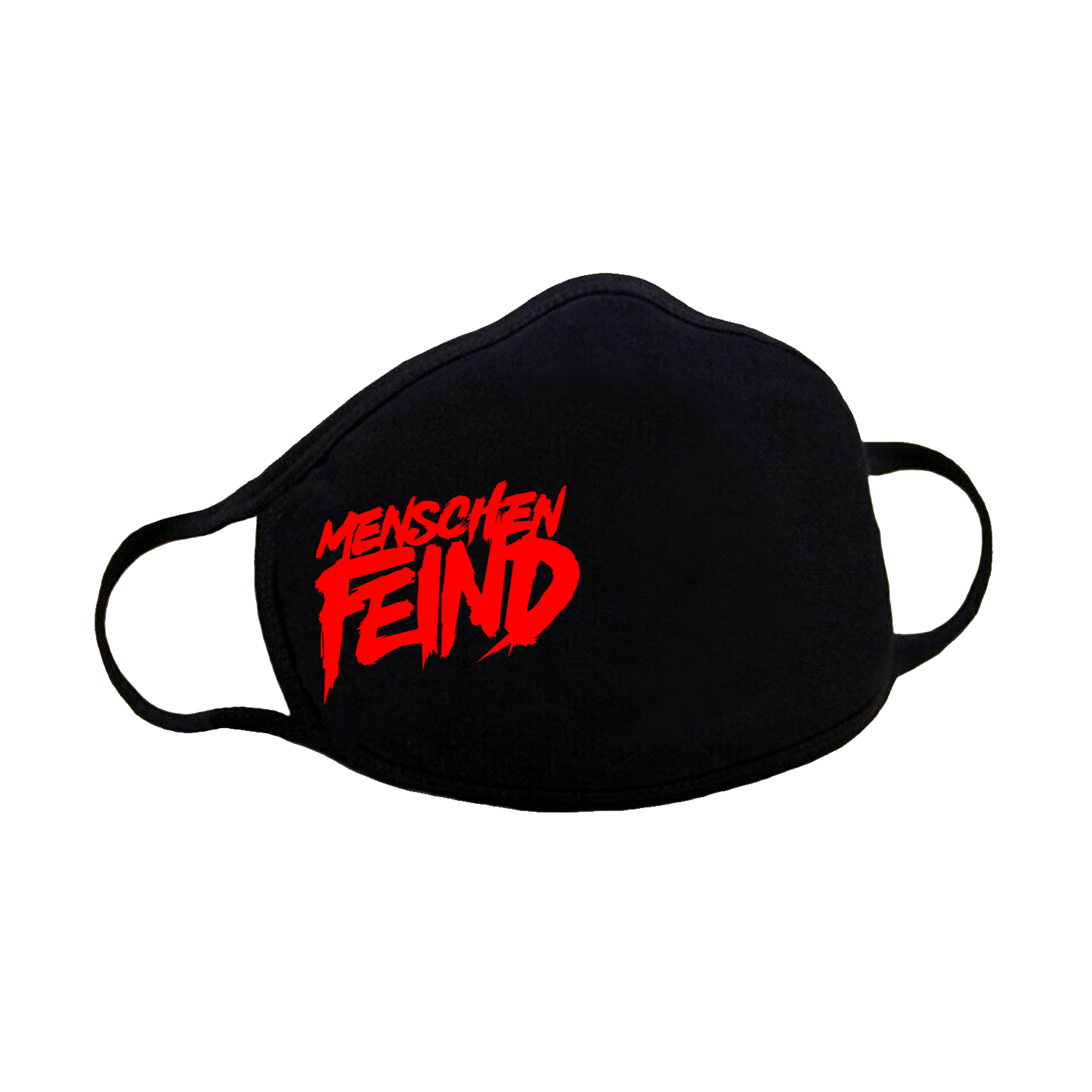 Bild von MENSCHENFEIND - GESICHTSMASKE [schwarz]