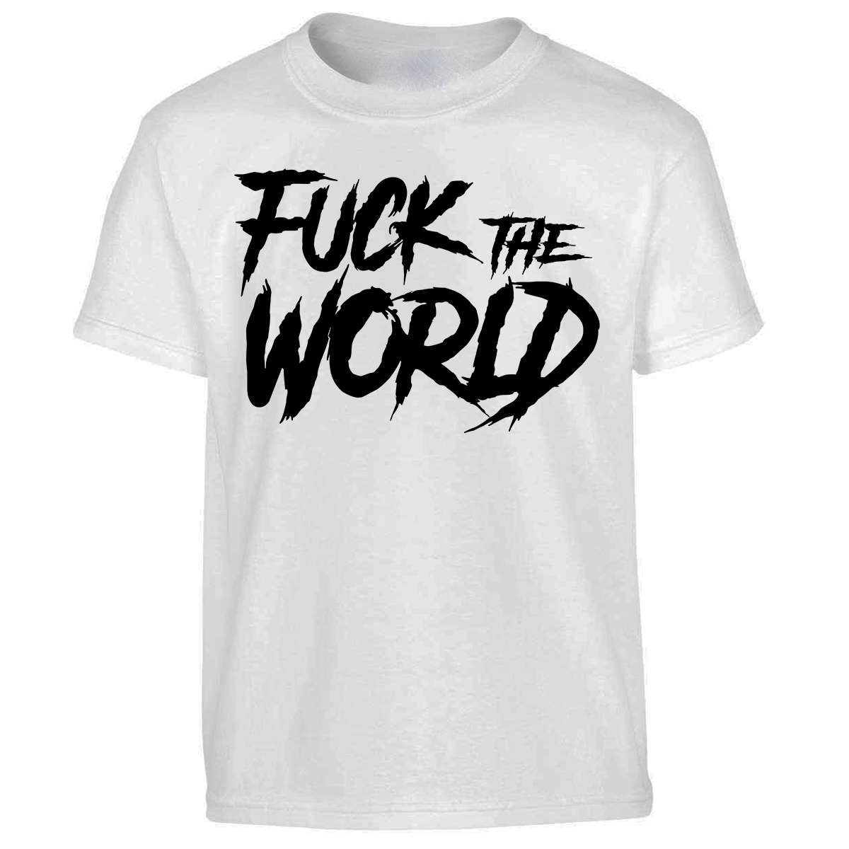Bild von Fuck the World - Shirt (weiß)